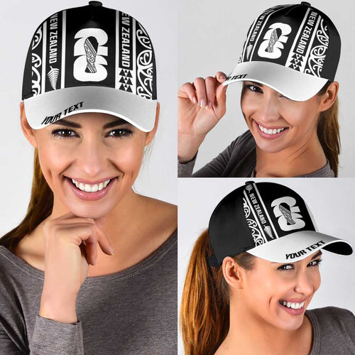 Personalised New Zealand Football White Fern Supporter Classic Cap