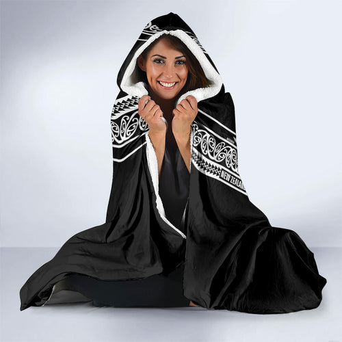 New Zealand Football White Fern Supporter Hooded Blanket