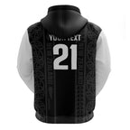 Custom New Zealand Football White Fern Supporter Hoodie