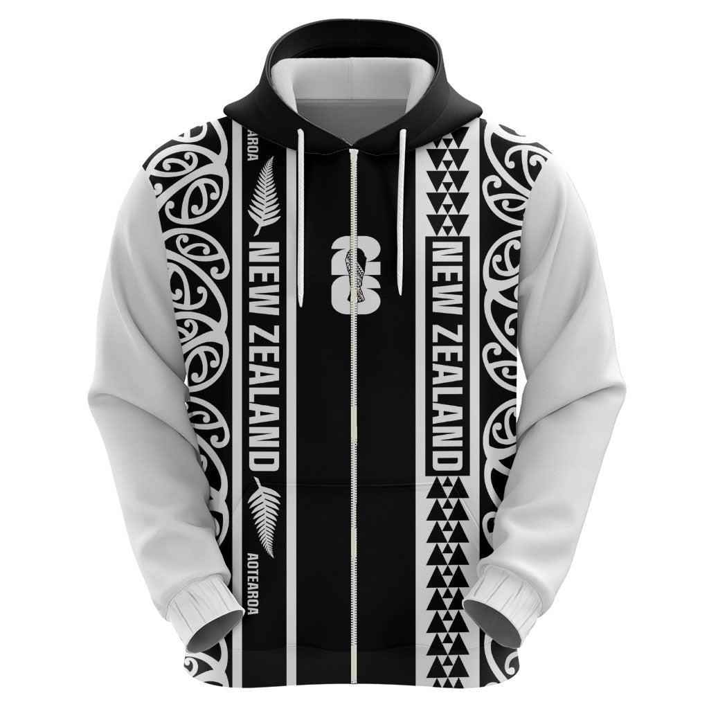 Custom New Zealand Football White Fern Supporter Hoodie