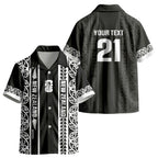Custom New Zealand Football White Fern Supporter Kid Hawaiian Shirt LT9