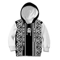 Custom New Zealand Football White Fern Supporter Kid Hoodie