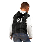 Custom New Zealand Football White Fern Supporter Kid Hoodie