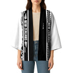 Custom New Zealand Football White Fern Supporter Kimono