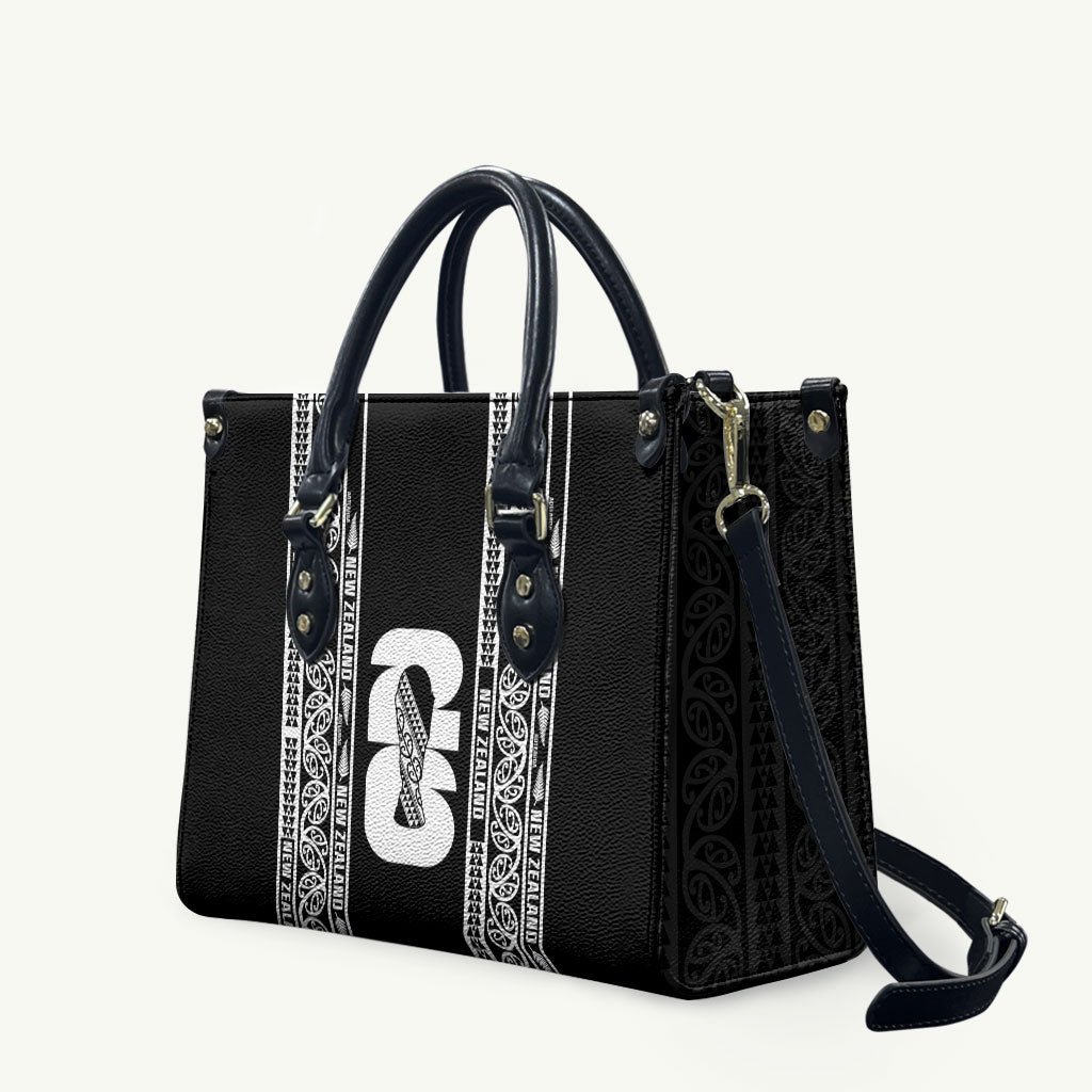 New Zealand Football White Fern Supporter Leather Bag