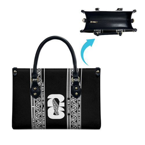 New Zealand Football White Fern Supporter Leather Bag