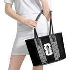 New Zealand Football White Fern Supporter Leather Tote Bag