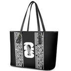 New Zealand Football White Fern Supporter Leather Tote Bag