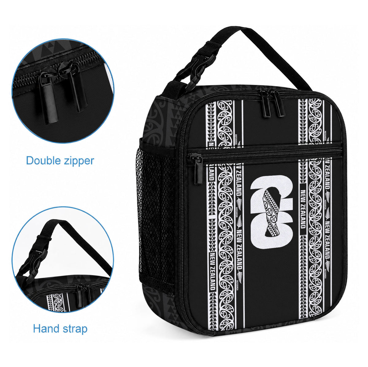 New Zealand Football White Fern Supporter Lunch Bag