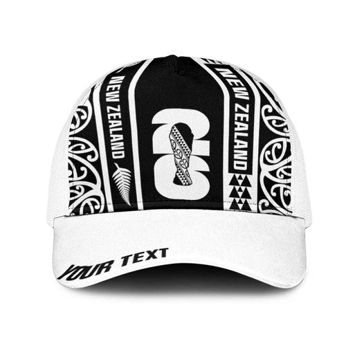 Personalised New Zealand Football White Fern Supporter Mesh Trucker Cap