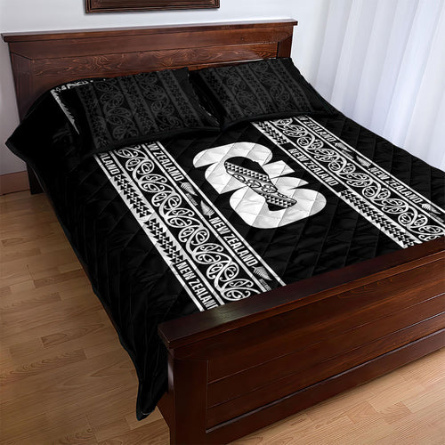 New Zealand Football White Fern Supporter Quilt Bed Set