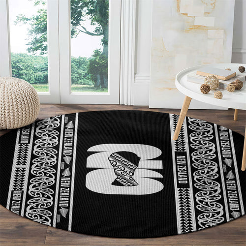 New Zealand Football White Fern Supporter Round Carpet