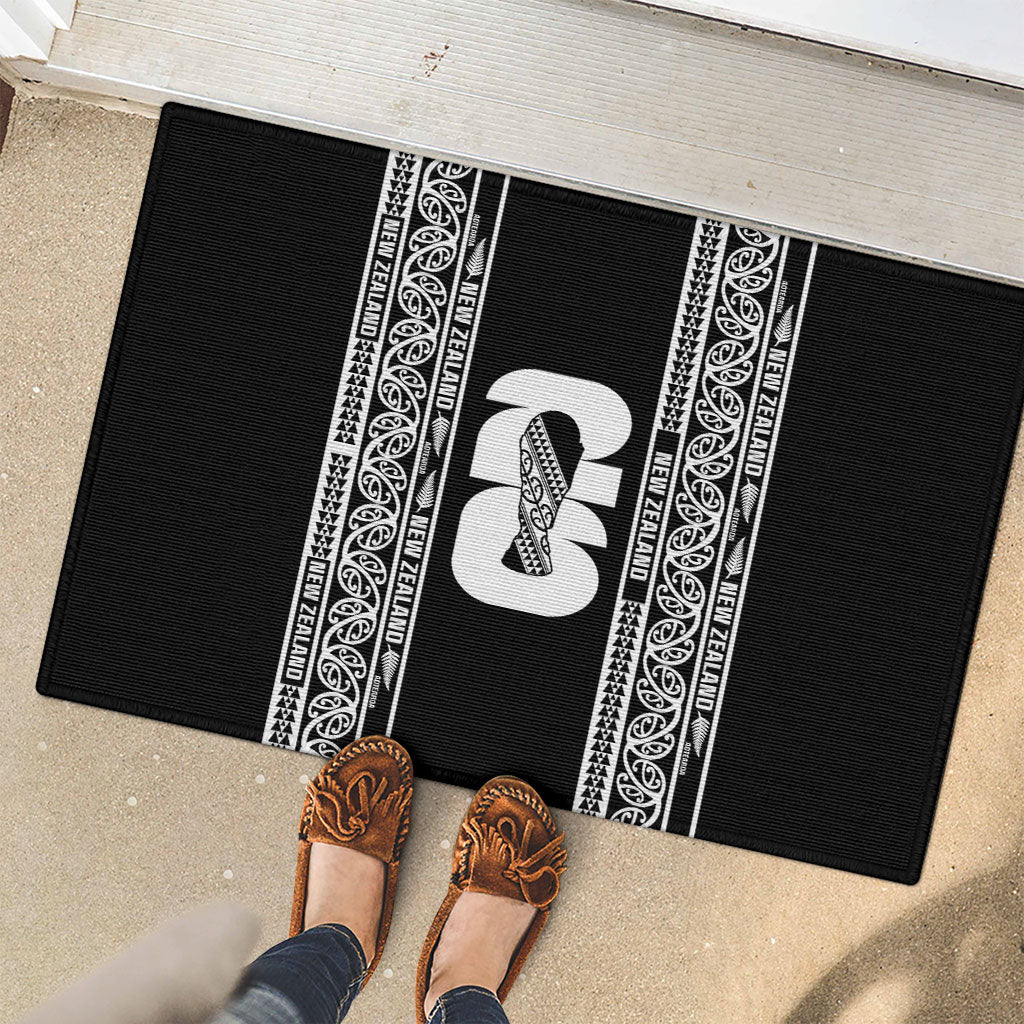 New Zealand Football White Fern Supporter Rubber Doormat