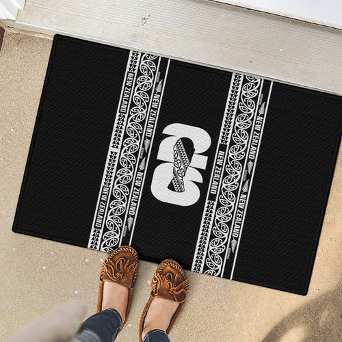 New Zealand Football White Fern Supporter Rubber Doormat