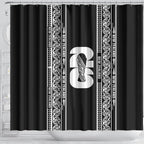 New Zealand Football White Fern Supporter Shower Curtain
