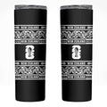 New Zealand Football White Fern Supporter Skinny Tumbler