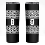 New Zealand Football White Fern Supporter Skinny Tumbler