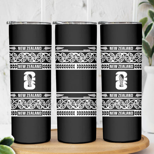 New Zealand Football White Fern Supporter Skinny Tumbler
