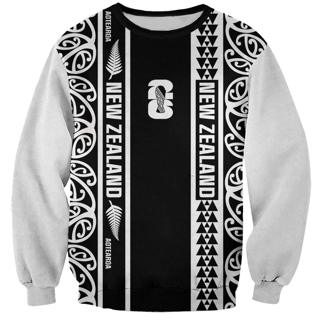 Custom New Zealand Football White Fern Supporter Sweatshirt