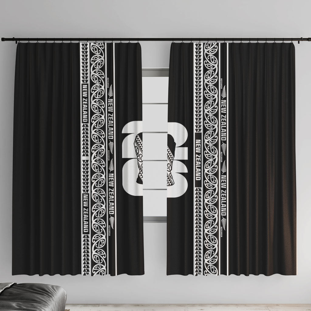 New Zealand Football White Fern Supporter Window Curtain