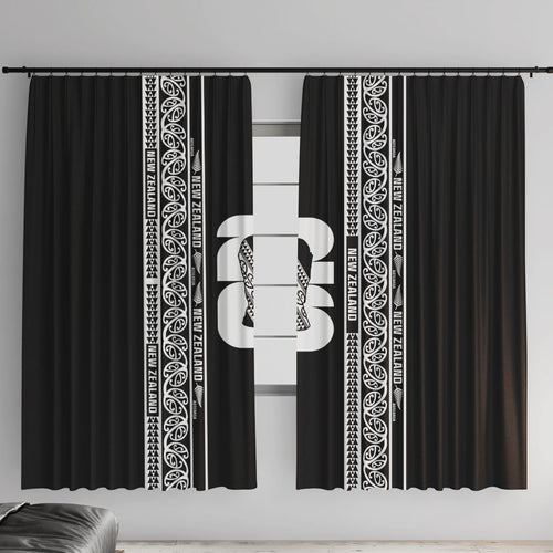 New Zealand Football White Fern Supporter Window Curtain