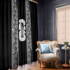 New Zealand Football White Fern Supporter Window Curtain