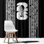 New Zealand Football White Fern Supporter Window Curtain