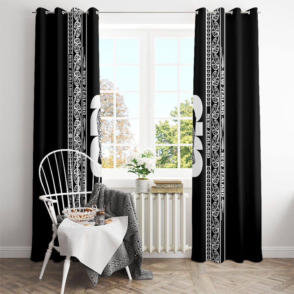 New Zealand Football White Fern Supporter Window Curtain
