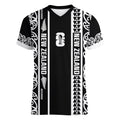 Custom New Zealand Football White Fern Supporter Women V-Neck T-Shirt