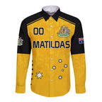 custom-australia-soccer-long-sleeve-button-shirt-matildas-2023-socceroos-black-vibe