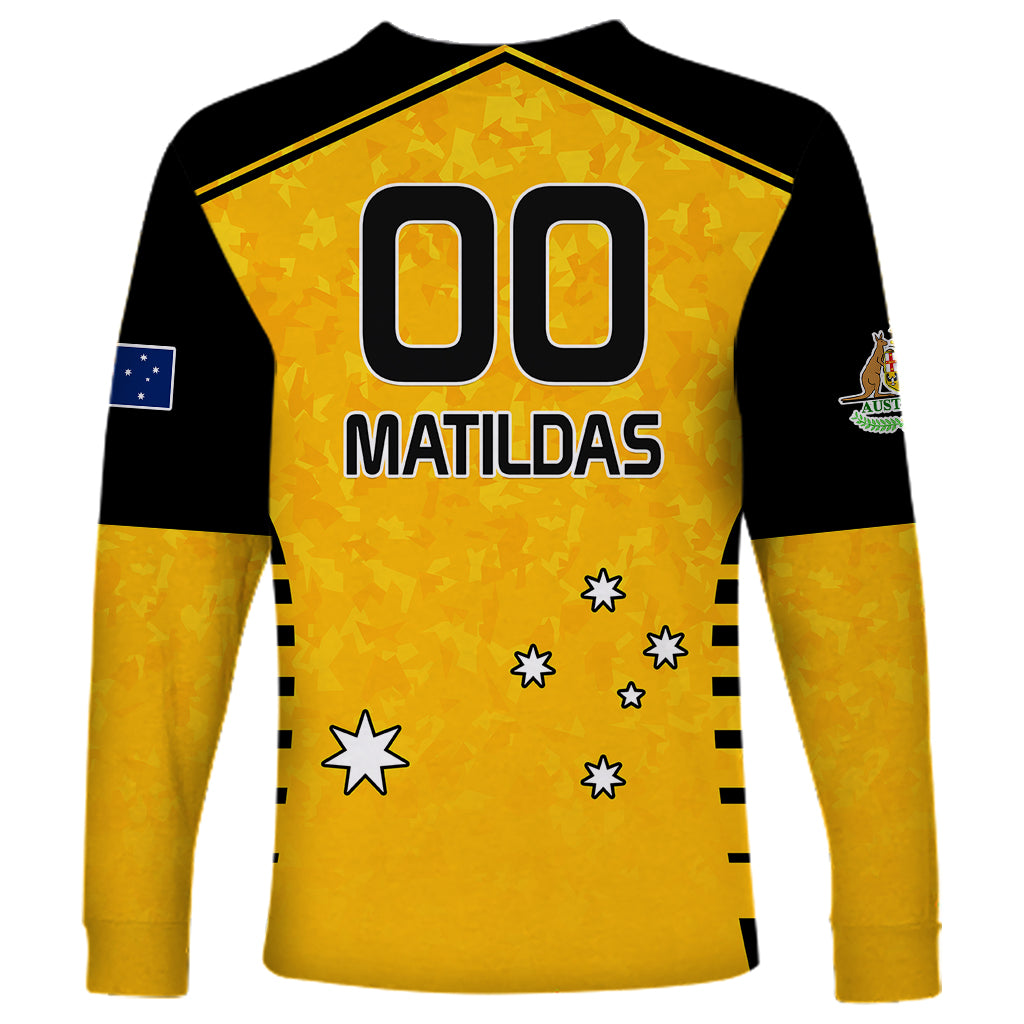 custom-australia-soccer-long-sleeve-shirt-matildas-2023-socceroos-black-vibe