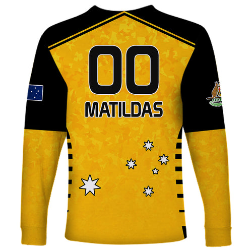custom-australia-soccer-long-sleeve-shirt-matildas-2023-socceroos-black-vibe