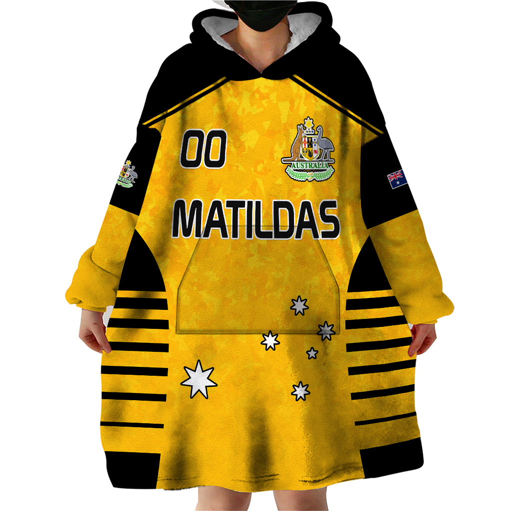 custom-australia-soccer-wearable-blanket-hoodie-matildas-2023-socceroos-black-vibe