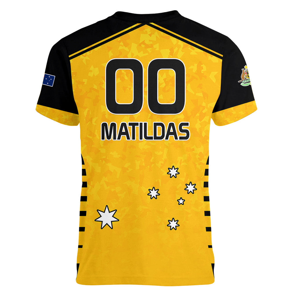 custom-australia-soccer-women-v-neck-t-shirt-matildas-2023-socceroos-black-vibe
