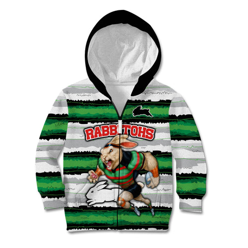 custom-rabbitohs-mascot-rugby-kid-hoodie-the-souths-go-champions
