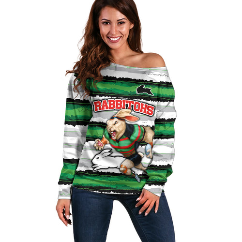 custom-rabbitohs-mascot-rugby-off-shoulder-sweater-the-souths-go-champions
