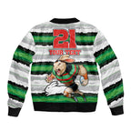 custom-rabbitohs-mascot-rugby-sleeve-zip-bomber-jacket-the-souths-go-champions