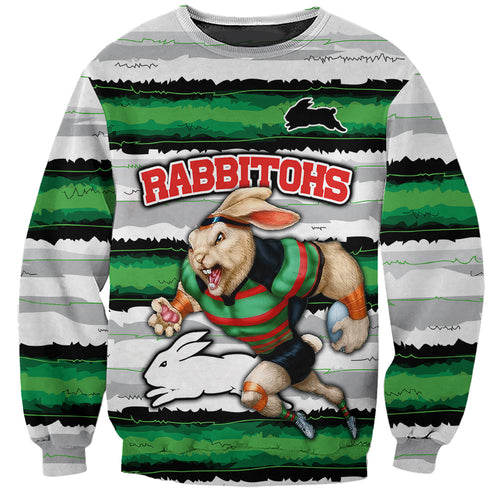 custom-rabbitohs-mascot-rugby-sweatshirt-the-souths-go-champions
