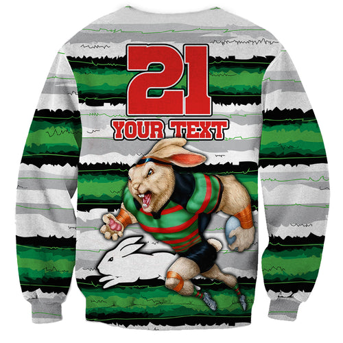 custom-rabbitohs-mascot-rugby-sweatshirt-the-souths-go-champions