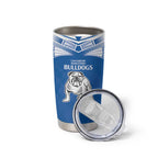 Custom Broncos-Bulldogs Tumbler Cup NRL Tribal Half Style