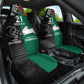 Custom Rabbitohs-Panthers Car Seat Cover NRL Tribal Half Style
