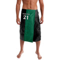 Custom Rabbitohs-Panthers Lavalava NRL Tribal Half Style