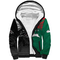 Custom Rabbitohs-Panthers Sherpa Hoodie NRL Tribal Half Style
