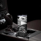 Custom Rabbitohs-Panthers Skinny Tumbler NRL Tribal Half Style