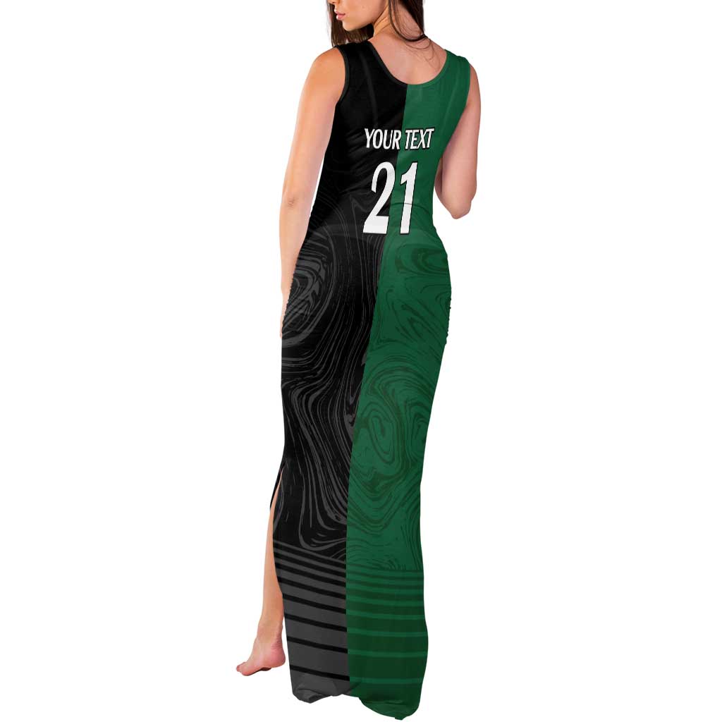 Custom Rabbitohs-Panthers Tank Maxi Dress NRL Tribal Half Style