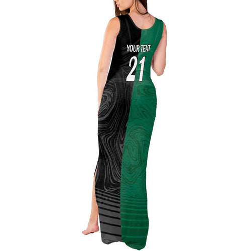 Custom Rabbitohs-Panthers Tank Maxi Dress NRL Tribal Half Style