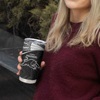 Custom Rabbitohs-Panthers Tumbler Cup NRL Tribal Half Style