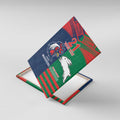 Custom Roosters-Rabbitohs Canvas Wall Art NRL Tribal Half Style