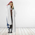 Custom Roosters-Rabbitohs Hooded Blanket NRL Tribal Half Style