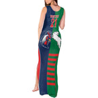 Custom Roosters-Rabbitohs Tank Maxi Dress NRL Tribal Half Style